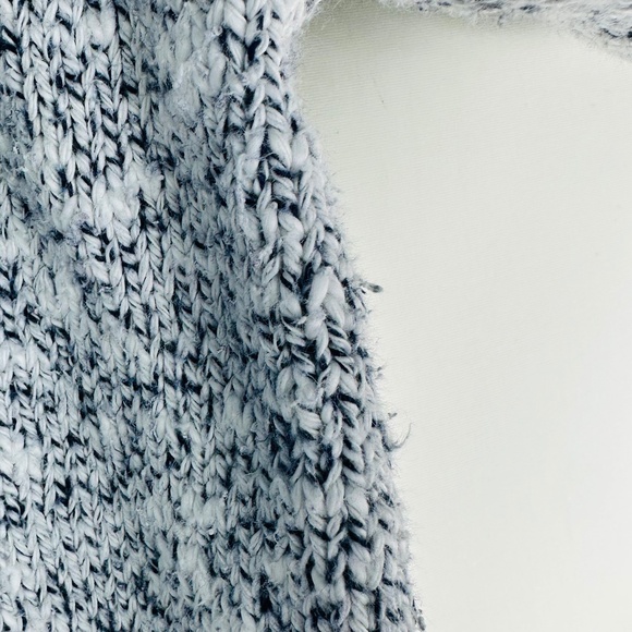 LL Bean Cotton Ragg Crew Neck Sweater Pullover Sz Large Petite LP Blue Classic - Picture 4 of 6